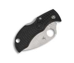 Spyderco Manbug Black Lightweight Wharncliffe PlainEdge Çakı