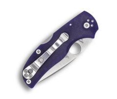 Spyderco Native 5 Dark Blue G-10 CPM S110V PlainEdge Çakı