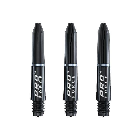 Winmau Pro-Force Dart Shafts Siyah - Extra Short