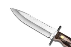 Bora 426 B Jackal Testereli Geyik Boynuzu Saplı Bıçak