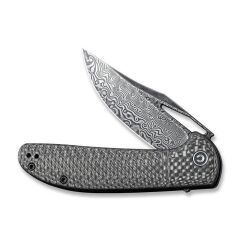 Civivi Ortis Damascus Carbon Çakı