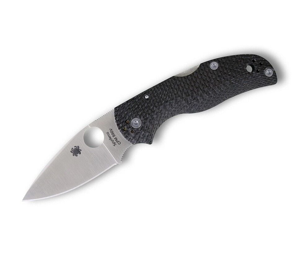 Spyderco Native 5 Carbon Fiber S90V PlainEdge Çakı