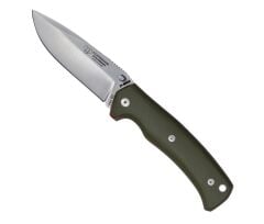 Cudeman 327-GVF Ranger Green G10 Saplı Deri Kılıflı Çakı