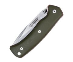 Cudeman 327-GVF Ranger Green G10 Saplı Deri Kılıflı Çakı