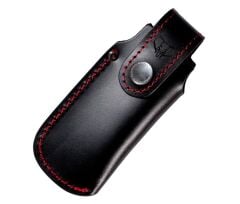 Cudeman 328-MF MT-6 Black Micarta Saplı Deri Kılıflı Çakı