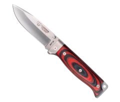Cudeman 328-WF MT-6 Bicolor Micarta Saplı Deri Kılıflı Çakı