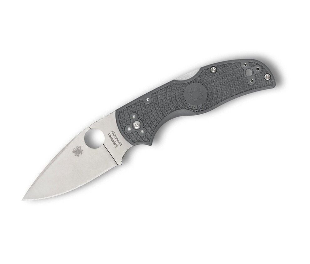 Spyderco Native 5 Gray Lightweight Maxamet PlainEdge Çakı