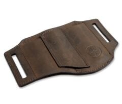 Böker Manufaktur Leather Holster ED Three Brown Çakı Deri Kılıf (Kahverengi)