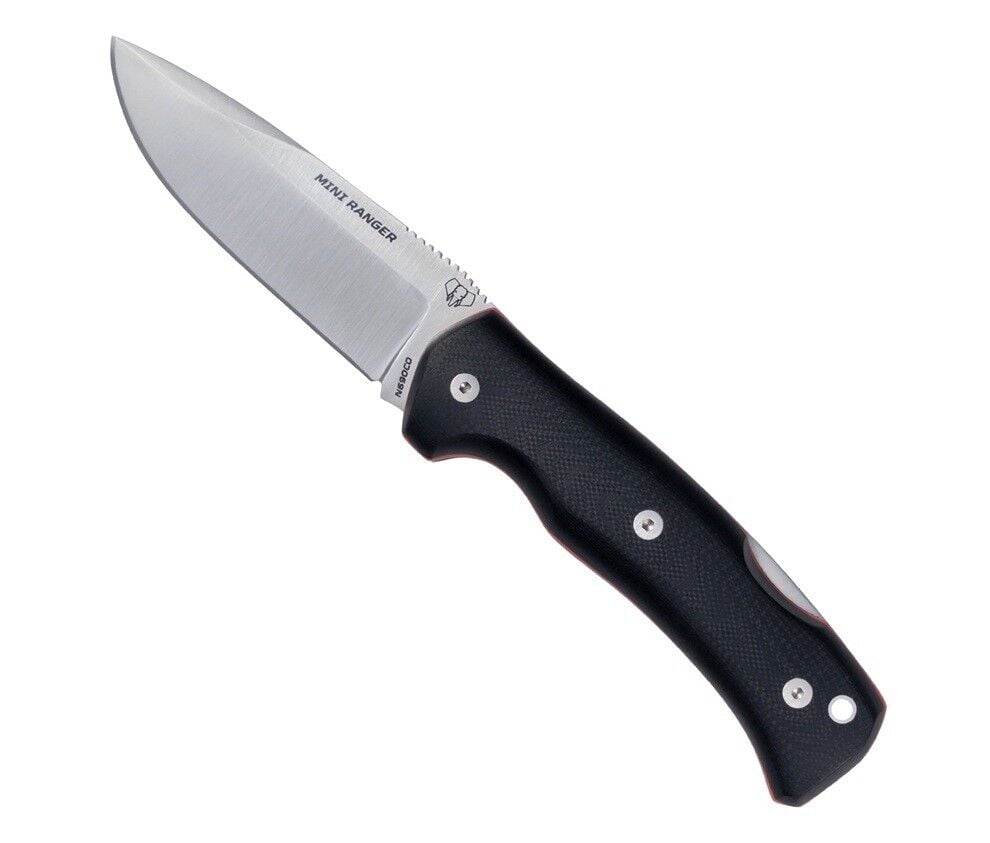 Cudeman 337-GN Mini Ranger Black G10 Saplı Klipsli Çakı