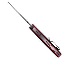 Cudeman 337-GNF Mini Ranger Black G10 Saplı Klipsli ve Deri Kılıflı Çakı