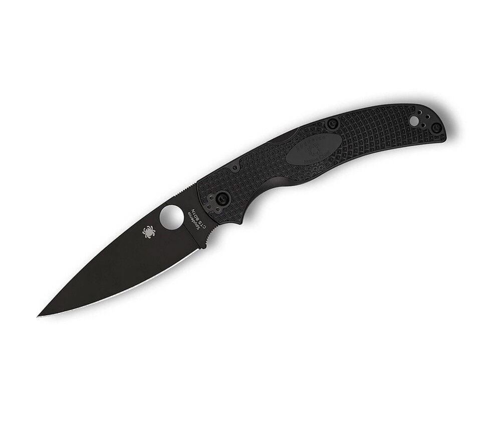 Spyderco Native Chief Black Lightweight Black Blade PlainEdge Çakı