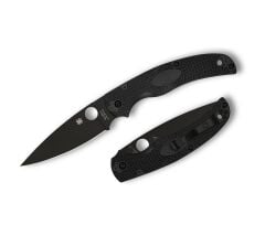 Spyderco Native Chief Black Lightweight Black Blade PlainEdge Çakı