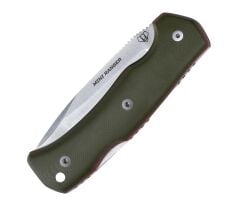 Cudeman 337-GV Mini Ranger Green G10 Saplı Klipsli Çakı