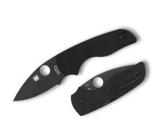 Spyderco Lil Black G10 Black Blade PlainEdge Çakı