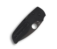 Spyderco Lil Black G10 Black Blade PlainEdge Çakı