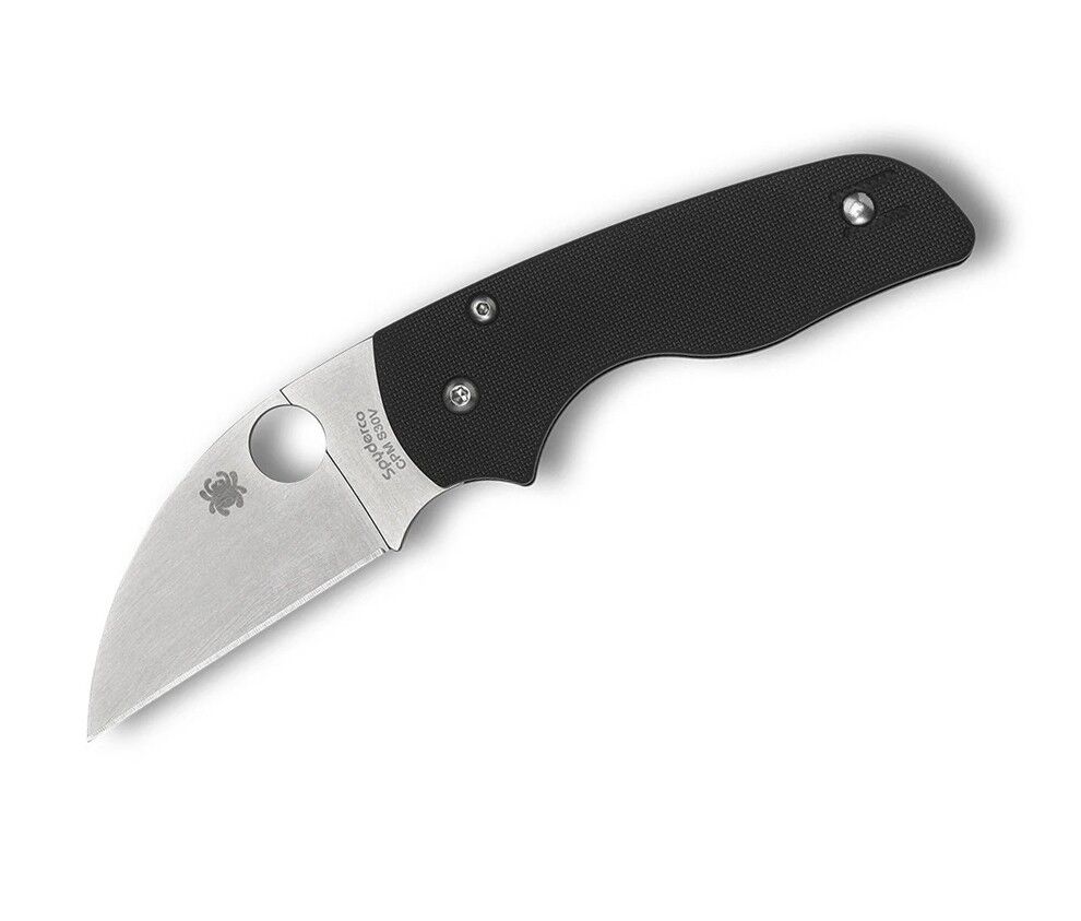 Spyderco Lil Native Black G-10 Wharncliffe S30V PlainEdge Çakı