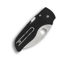 Spyderco Lil Native Black G-10 Wharncliffe S30V PlainEdge Çakı