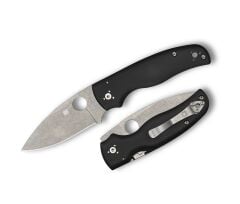 Spyderco Shaman Black G-10 PlainEdge Çakı