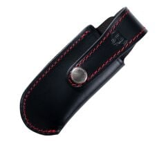 Cudeman 346-JRF Tundra Red Juma Deri Kılıflı Çakı