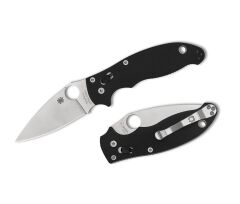 Spyderco Manix 2 Black G-10 PlainEdge Çakı