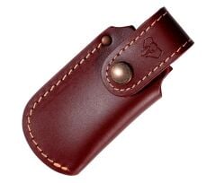 Cudeman 386-GF La Marinera Polished Waltun Ceviz Saplı Deri Kılıflı Çakı