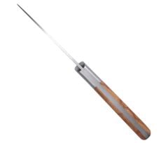 Cudeman 409-LF Vendetta Natural Olive Wood With Bolster Zeytin Saplı Deri Kılıflı Çakı
