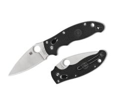 Spyderco Manix 2 Black Lightweight PlainEdge Çakı