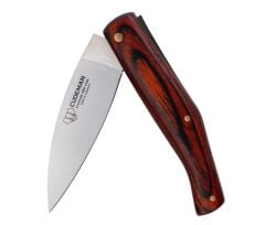 Cudeman 443-RF Catalana L Red Stamina Deri Kılıflı Çakı