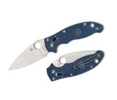 Spyderco Manix 2 Dark Blue Lightweight CPM S110V PlainEdge Çakı