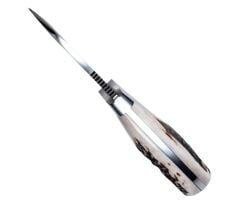 Cudeman 288-C Deer Antler Geyik Boynuzu Saplı Deri Kılıflı Bıçak