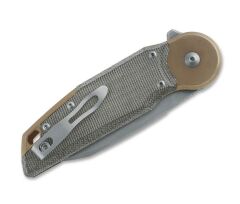 Fox Knives Metamorphosis Wharncliffe M390 Micarta Green Çakı