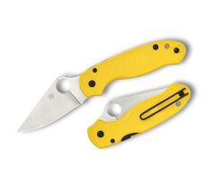 Spyderco Para 3 Salt Yellow Lightweight CPM Magnacut PlainEdge Çakı