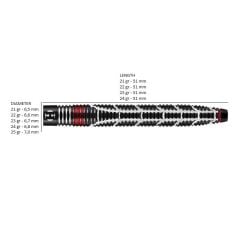 Harrows Atrax %95 Tungsten Dart Oku
