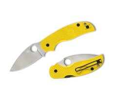 Spyderco Sage 5 Salt Yellow Lightweight CPM Magnacut PlainEdge Çakı