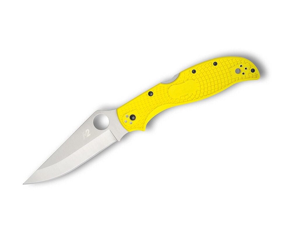Spyderco Stretch 2 XL Salt Yellow Lightweight PlainEdge Çakı