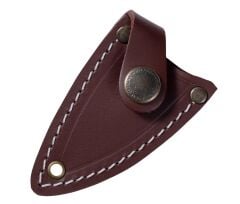 Cudeman 200-JM Yoda Brown Juma Micarta Saplı Deri Kılıflı Bıçak