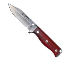 Cudeman 295-K MT-1 Cocobolo Ağacı Saplı Deri Kılıflı Bıçak