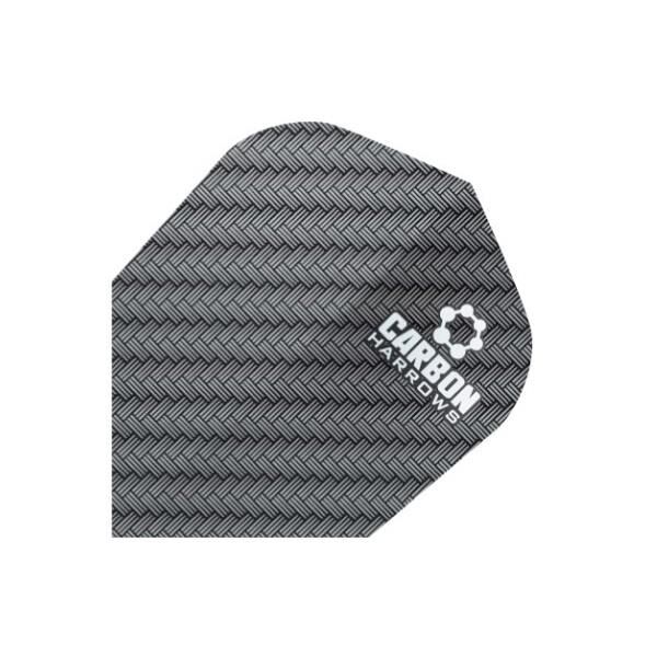 Harrows Carbon Dart Flights Siyah