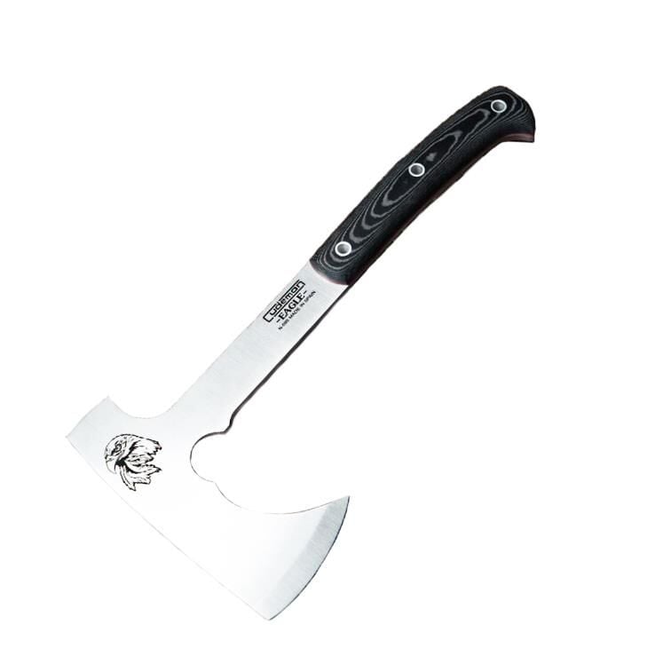Cudeman 175-M Eagle Micarta Saplı N695 Deri Kılıflı Balta