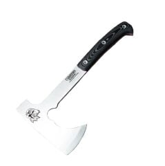 Cudeman 175-M Eagle Micarta Saplı N695 Deri Kılıflı Balta