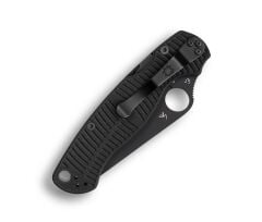 Spyderco Para Military 2 Salt Black G10 CPM MagnaCut Black Blade PlainEdge Çakı