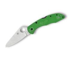Spyderco Salt 2 Green Lightweight LC200N PlainEdge Çakı