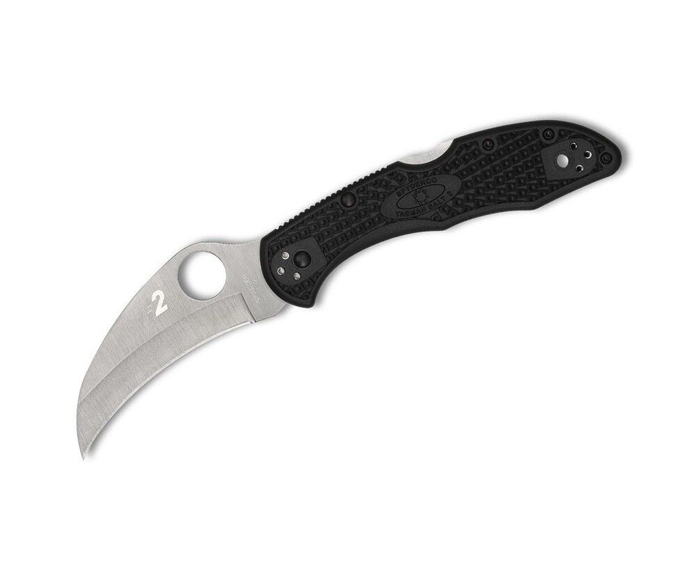Spyderco Tasman Salt 2 Black PlainEdge Çakı