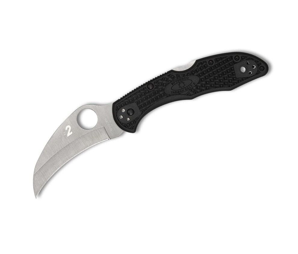 Spyderco Tasman Salt 2 Black PlainEdge Çakı
