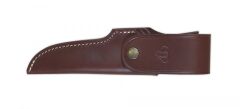 Cudeman 255-L Suther Olive Wood Zeytin Ağacı Saplı Deri Kılıflı Bıçak