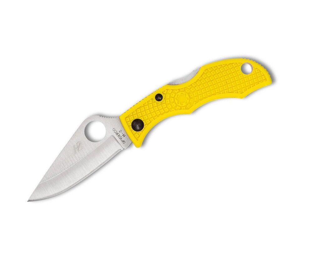 Spyderco Ladybug 3 Salt Yellow PlainEdge Çakı