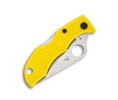 Spyderco Ladybug 3 Salt Yellow PlainEdge Çakı