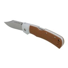 Cold Steel Mackinac Hunter AUS10 Clip Point Brown Micarta Çakı
