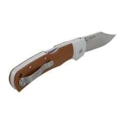 Cold Steel Mackinac Hunter AUS10 Clip Point Brown Micarta Çakı