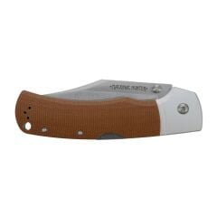 Cold Steel Mackinac Hunter AUS10 Clip Point Brown Micarta Çakı
